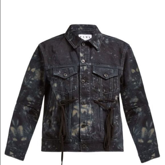 Proenza Schouler PSWL Silverlake Denim Jacket L - Picture 5 of 14